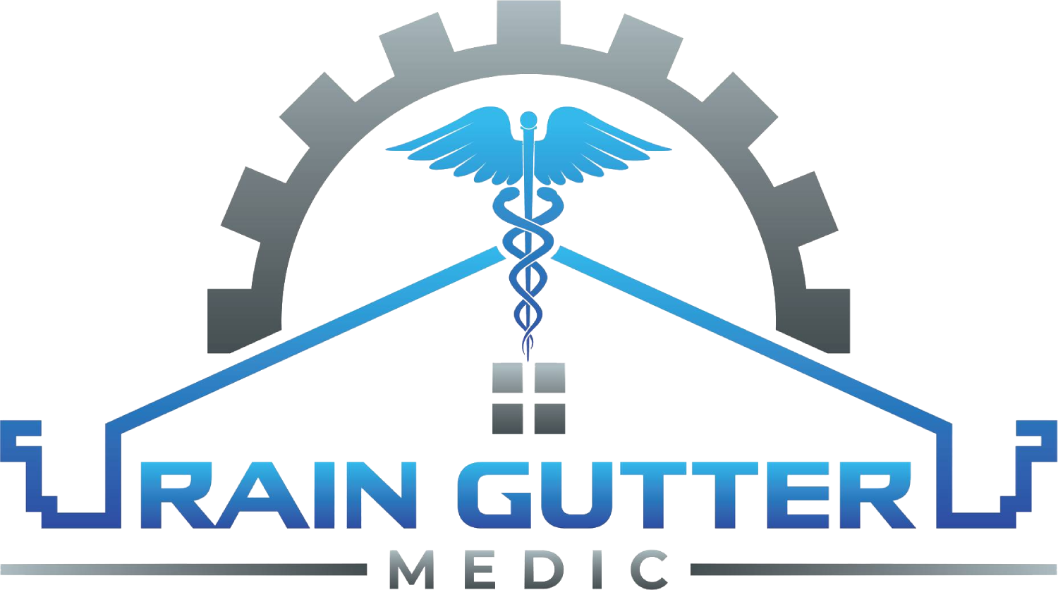 Rain Gutter Medic Logo In Color